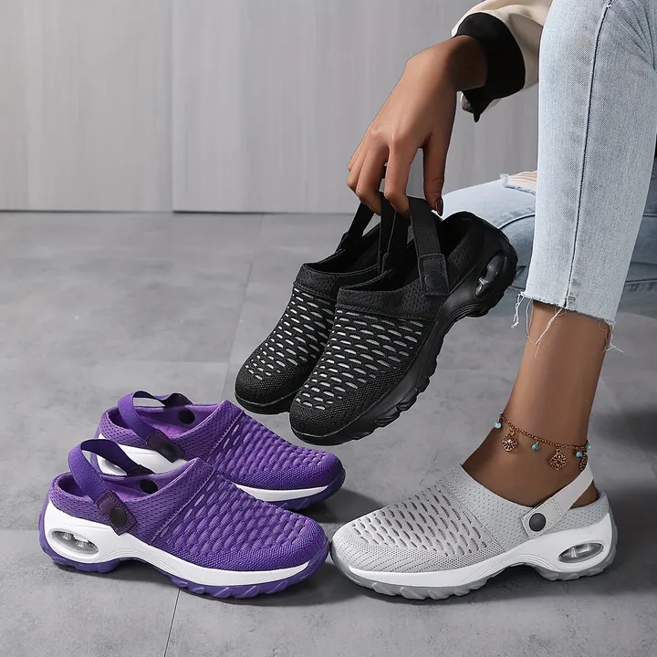 ⭐Letzter Tag Sale 50% Rabatt⭐Orthopädische Clogs mit Luftkissenunterstützung zur Reduzierung von Rücken- und Kniebelastung